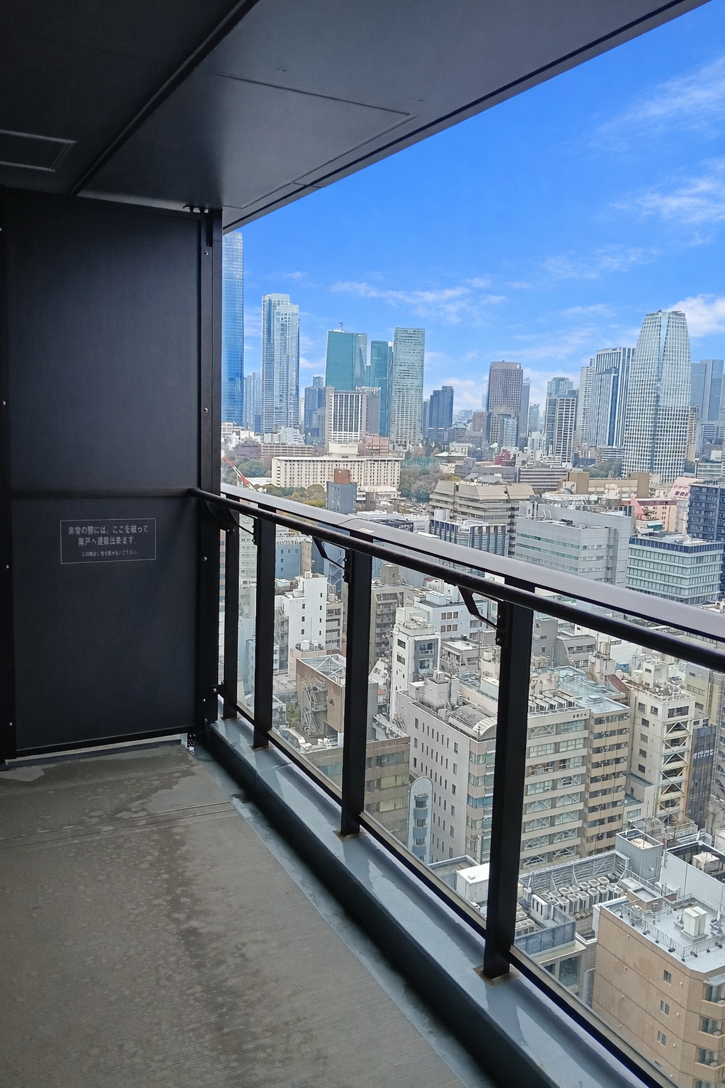 バルコニーからの眺望